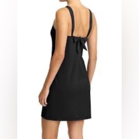 Athleta KOKOMO Solid Black Casual Strappy Sleeveless Swim Dress Sz S 739779 - Picture 1 of 10